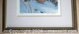 MaxSold Auction: Robert Bateman Winter Cardinal Limited Edition Print s/n - Mississauga (Ontario, Canada) SELLER MANAGED Downsizing Online Auction - Romark Mews