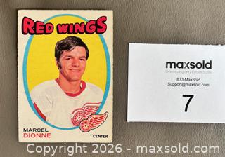 MaxSold Auction: 1971-72 OPC Hockey # 133 Marcel Dionne Rookie Card  - Ottawa (Ontario, Canada) SELLER MANAGED Downsizing Online Auction - Starwood Road