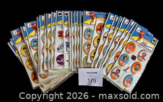 MaxSold Auction: 1982-83 NHL Puffy Sticker Lot of 29  in Original Packages   - Ottawa (Ontario, Canada) SELLER MANAGED Downsizing Online Auction - Starwood Road