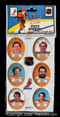MaxSold Auction: 1982-83 NHL Puffy Sticker Lot of 29  in Original Packages   - Ottawa (Ontario, Canada) SELLER MANAGED Downsizing Online Auction - Starwood Road