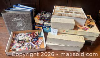 MaxSold Auction: Giant Lot of 17,500 Hockey Cards  - Ottawa (Ontario, Canada) SELLER MANAGED Downsizing Online Auction - Starwood Road