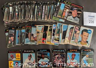 MaxSold Auction: Lot of 153 Baseball Cards 1960 to 1971 w / High Numbers - Ottawa (Ontario, Canada) SELLER MANAGED Downsizing Online Auction - Starwood Road