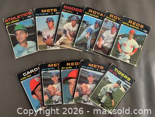 MaxSold Auction: Lot of 153 Baseball Cards 1960 to 1971 w / High Numbers - Ottawa (Ontario, Canada) SELLER MANAGED Downsizing Online Auction - Starwood Road