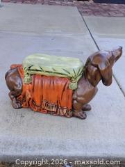 MaxSold Auction: Dachshund Statue - Oakley (California, USA) SELLER MANAGED Downsizing Online Auction -  Drake Court
