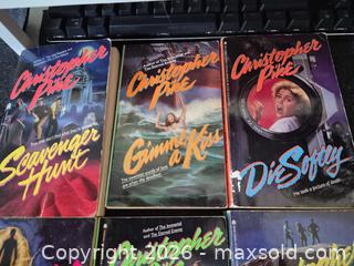 MaxSold Auction: Christopher Pike Paperback Short Story Collection - Langford (British Columbia, Canada) SELLER MANAGED Downsizing Online Auction - Atkins Avenue