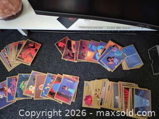 MaxSold Auction: Disney Aladdin Trading Cards 1993 — Multiple Cards - Langford (British Columbia, Canada) SELLER MANAGED Downsizing Online Auction - Atkins Avenue