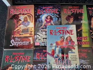 MaxSold Auction: Lot of 9 R. L. Stine Fear Street Paperback Books - Langford (British Columbia, Canada) SELLER MANAGED Downsizing Online Auction - Atkins Avenue