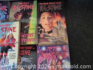 MaxSold Auction: Lot of 9 R. L. Stine Fear Street Paperback Books - Langford (British Columbia, Canada) SELLER MANAGED Downsizing Online Auction - Atkins Avenue