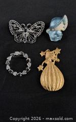 MaxSold Auction: Jewelry Brooches - Frederick (Maryland, USA) PARTNER MANAGED Downsizing Online Auction - English Muffin Way