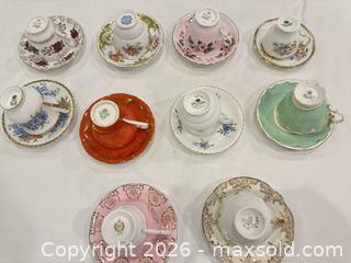MaxSold Auction: Assorted English Porcelain Teacup & Saucer Set, 10 Pairs - Toronto (Ontario, Canada) SELLER MANAGED Downsizing Online Auction - The Kingsway