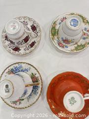 MaxSold Auction: Assorted English Porcelain Teacup & Saucer Set, 10 Pairs - Toronto (Ontario, Canada) SELLER MANAGED Downsizing Online Auction - The Kingsway