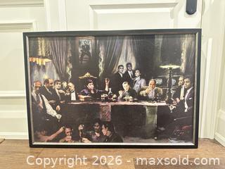 MaxSold Auction:  "Gangster Last Supper" characters from Sopranos, Godfather, Scarface & Goodfellows  - Toronto (Ontario, Canada) SELLER MANAGED Downsizing Online Auction - The Kingsway