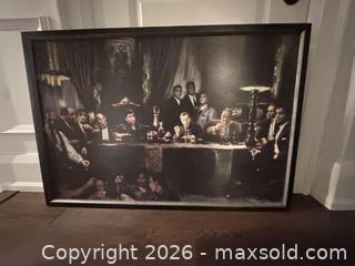 MaxSold Auction:  "Gangster Last Supper" characters from Sopranos, Godfather, Scarface & Goodfellows  - Toronto (Ontario, Canada) SELLER MANAGED Downsizing Online Auction - The Kingsway