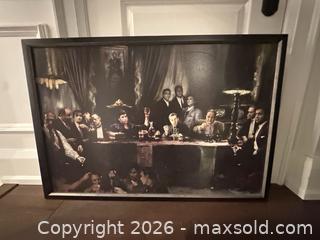 MaxSold Auction:  "Gangster Last Supper" characters from Sopranos, Godfather, Scarface & Goodfellows  - Toronto (Ontario, Canada) SELLER MANAGED Downsizing Online Auction - The Kingsway