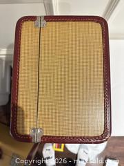 MaxSold Auction: Langmuir Miralite Tweed Hard Shell Travel Luggage, Set of 2 - Toronto (Ontario, Canada) SELLER MANAGED Downsizing Online Auction - The Kingsway