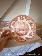 MaxSold Auction: Mixed Lot of Transferware Dinner/Display Plates, Various Makers 5 in lot  - Toronto (Ontario, Canada) SELLER MANAGED Downsizing Online Auction - The Kingsway