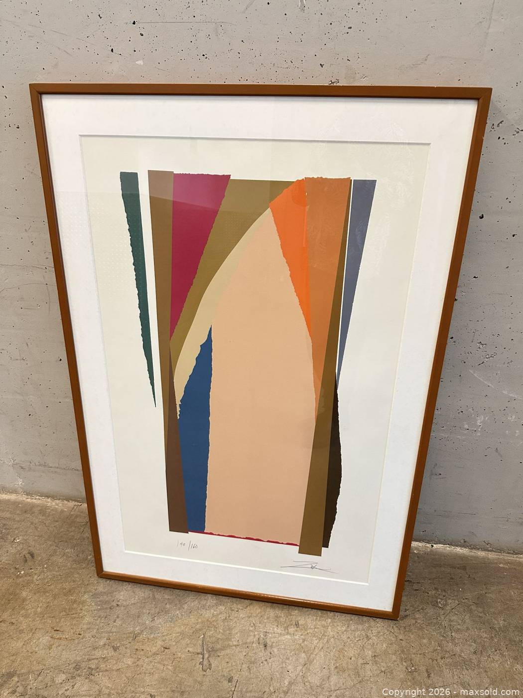 Larry Zox Bonac II Signed Print 140/160 | Maxsold