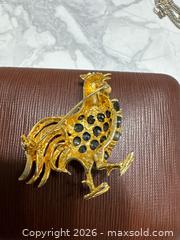 MaxSold Auction: Genuine ruby and sapphires rooster broach - Renfrew (Ontario, Canada) SELLER MANAGED Downsizing Online Auction - Plaunt Street South
