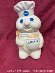 MaxSold Auction: Pillsbury 1995 Ceramic Cookie Jar - Renfrew (Ontario, Canada) SELLER MANAGED Downsizing Online Auction - Plaunt Street South