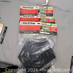 MaxSold Auction: Bird b gone pond defender lot 3 new selved - Waterford (New Jersey, USA) SELLER MANAGED Estate Sale Online Auction - Chew Road
