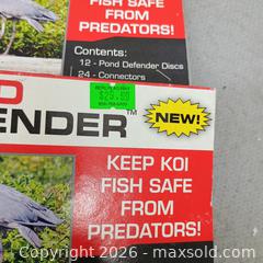 MaxSold Auction: Bird b gone pond defender lot 3 new selved - Waterford (New Jersey, USA) SELLER MANAGED Estate Sale Online Auction - Chew Road