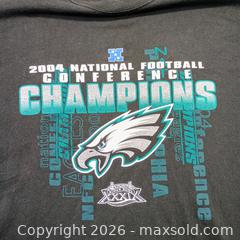 MaxSold Auction: Eagles 2004 conference champs tee - Waterford (New Jersey, USA) SELLER MANAGED Estate Sale Online Auction - Chew Road