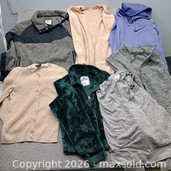 MaxSold Auction: Extra small oversized & small assortment sweaters hoodies (7) - Waterford (New Jersey, USA) SELLER MANAGED Estate Sale Online Auction - Chew Road
