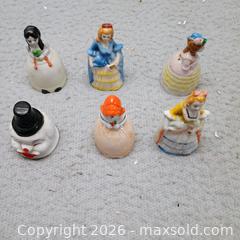MaxSold Auction: Lot of 6 vintage ceramic bells from japan - Waterford (New Jersey, USA) SELLER MANAGED Estate Sale Online Auction - Chew Road
