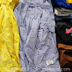 MaxSold Auction: Men's extra large button-down dress shirt six pieces some vintage - Waterford (New Jersey, USA) SELLER MANAGED Estate Sale Online Auction - Chew Road