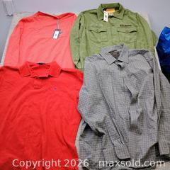 MaxSold Auction: Men's extra large shirt lot four pieces some new with tags - Waterford (New Jersey, USA) SELLER MANAGED Estate Sale Online Auction - Chew Road