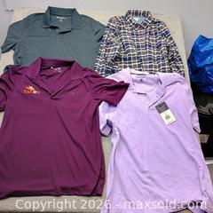 MaxSold Auction: Men's medium shirt lot (4) - Waterford (New Jersey, USA) SELLER MANAGED Estate Sale Online Auction - Chew Road