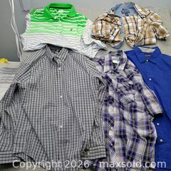 MaxSold Auction: Men's shirt lot size large (5) - Waterford (New Jersey, USA) SELLER MANAGED Estate Sale Online Auction - Chew Road