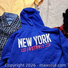 MaxSold Auction: Men's tops lot of five shirts and sweaters size medium - Waterford (New Jersey, USA) SELLER MANAGED Estate Sale Online Auction - Chew Road