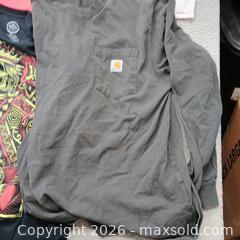 MaxSold Auction: Misc shirt lot (6) Carhartt,Looney tunes  - Waterford (New Jersey, USA) SELLER MANAGED Estate Sale Online Auction - Chew Road
