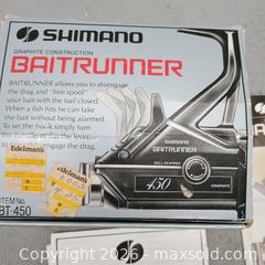MaxSold Auction: Shimano reel Baiteunner with box - Waterford (New Jersey, USA) SELLER MANAGED Estate Sale Online Auction - Chew Road