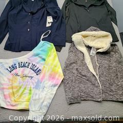 MaxSold Auction: Women's clothing lot size large new (4) - Waterford (New Jersey, USA) SELLER MANAGED Estate Sale Online Auction - Chew Road
