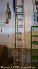 MaxSold Auction: Aluminum Extension Ladder, 2-Section Telescoping, B - Deep River (Ontario, Canada) PARTNER MANAGED Downsizing Online Auction - Frontenac Crescent