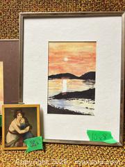 MaxSold Auction: Assorted Framed Artwork Lot – Watercolor, Pencil, Prints B - Deep River (Ontario, Canada) PARTNER MANAGED Downsizing Online Auction - Frontenac Crescent