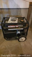 MaxSold Auction: Champion Portable Generator Model 100104 4000/3000W B - Deep River (Ontario, Canada) PARTNER MANAGED Downsizing Online Auction - Frontenac Crescent