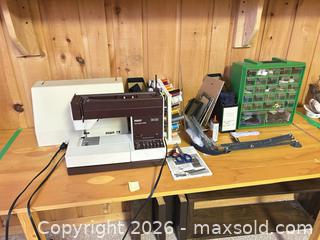 MaxSold Auction: Pfaff tipmatic 1035 Sewing Machine — 30 Electronic Stitch Programs B - Deep River (Ontario, Canada) PARTNER MANAGED Downsizing Online Auction - Frontenac Crescent