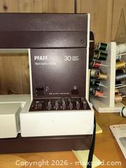 MaxSold Auction: Pfaff tipmatic 1035 Sewing Machine — 30 Electronic Stitch Programs B - Deep River (Ontario, Canada) PARTNER MANAGED Downsizing Online Auction - Frontenac Crescent