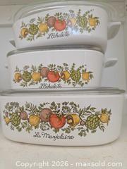 MaxSold Auction: Vintage Assorted Casseroles, Mixing Bowls & Lidded Serving Dishes B - Deep River (Ontario, Canada) PARTNER MANAGED Downsizing Online Auction - Frontenac Crescent