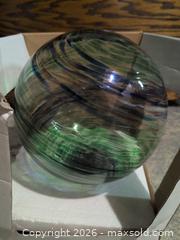 MaxSold Auction: 10" Glass Gazing Ball B - London (Ontario, Canada) PARTNER MANAGED Estate Sale Online Auction - Brixham Crescent