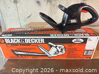 MaxSold Auction: Black & Decker Hedge Trimmer.    B - London (Ontario, Canada) PARTNER MANAGED Estate Sale Online Auction - Brixham Crescent
