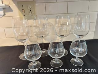 MaxSold Auction: Crystal Wine and Brandy Glasses A - London (Ontario, Canada) PARTNER MANAGED Estate Sale Online Auction - Brixham Crescent