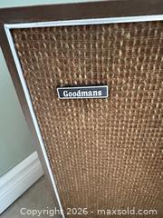 MaxSold Auction: Goodmans Pair Bookshelf/Floor Speakers, Wood Veneer B - London (Ontario, Canada) PARTNER MANAGED Estate Sale Online Auction - Brixham Crescent