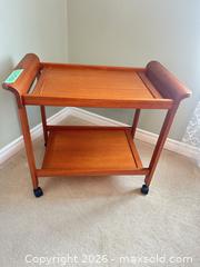 MaxSold Auction: MCM Teak Tea Cart    B - London (Ontario, Canada) PARTNER MANAGED Estate Sale Online Auction - Brixham Crescent