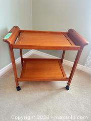 MaxSold Auction: MCM Teak Tea Cart    B - London (Ontario, Canada) PARTNER MANAGED Estate Sale Online Auction - Brixham Crescent