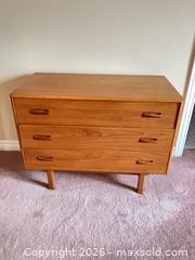 MaxSold Auction: MCM Three Drawer Dresser. C - London (Ontario, Canada) PARTNER MANAGED Estate Sale Online Auction - Brixham Crescent