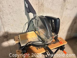 MaxSold Auction: Mitre Saw and Workmate.    C - London (Ontario, Canada) PARTNER MANAGED Estate Sale Online Auction - Brixham Crescent